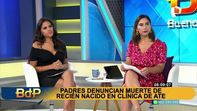 ¡Negligencia médica! Padres responsabilizan a clínica de Ate por la muerte de su bebé recién nacido