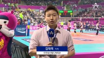 ‘여자배구’ 김연경 춤이냐, 0%의 기적이냐