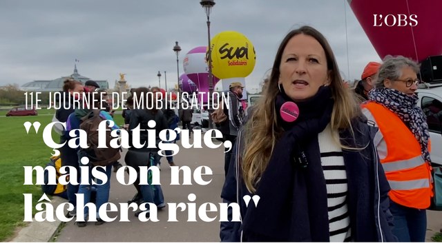 Dans la manif du 6 avril à Paris, après 11 journées de mobilisation