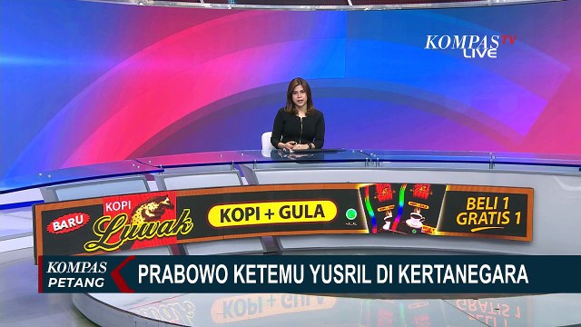 Prabowo Subianto Terima Kunjungan Yusril Ihza di Kertanegara