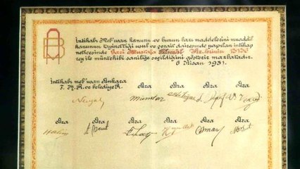 Bu müze Türkiye'nin seçim tarihine ışık tutuyor