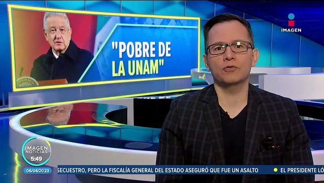 Pobre UNAM : López Obrador sobre regreso de Lorenzo Córdova a la casa de estudios