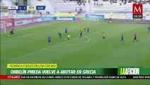 Orbelín Pineda anota gol en victoria del AEK de Atenas en playoff de la Super Liga Griega