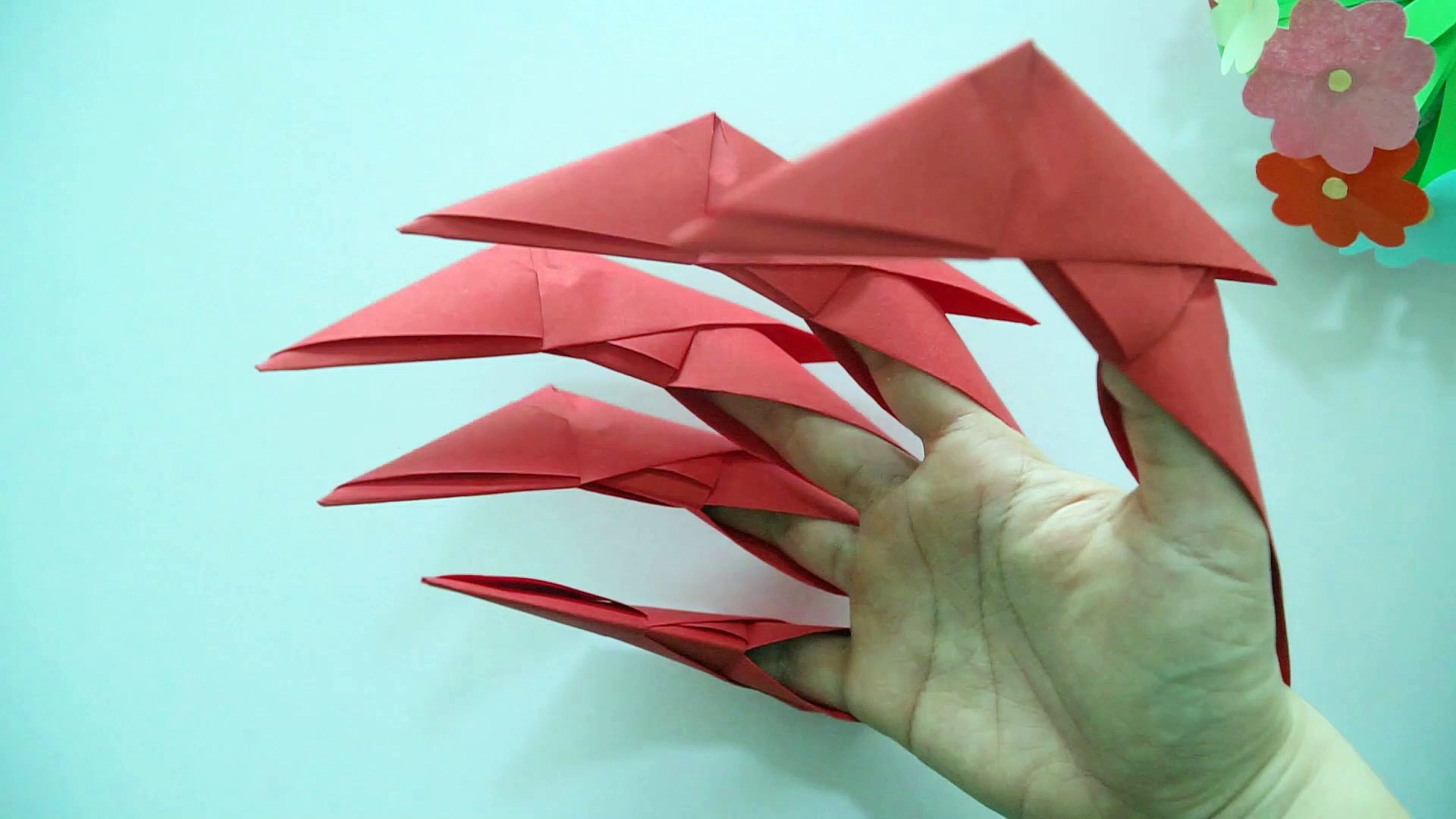 How To Make An Origami Claw - Learning Craft With Min - video Dailymotion