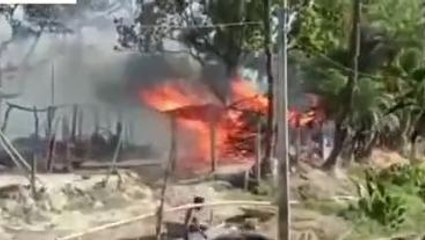 समस्तीपुर: आग ने मचाया तांडव, 50 से अधिक घर जलकर राख एक की मौत