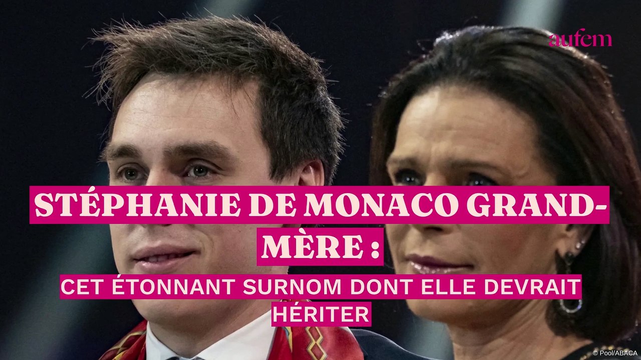 Stephanie de Monaco grandmère cet étonnant surnom dont elle devrait