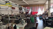 Verona, sfruttamento del lavoro. Gdf sequestra laboratorio tessile