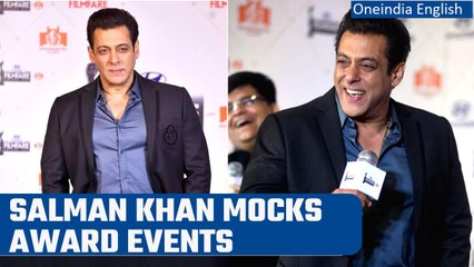 Salman Khan takes a dig at award shows, says his family used trophies as ‘door stoppers’ | Oneindia