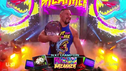 Bron Breakker Entrance: WWE NXT, Feb. 14, 2023