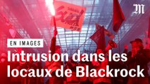 Vidéo : des manifestants s'introduisent dans les locaux du gestionnaire d'actifs Blackrock