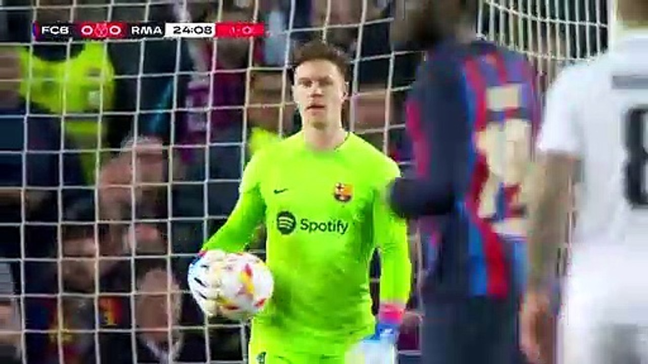 FC Barcelona 0-4 Real Madrid Spain King Cup Semi Final Match Highlights & Goals