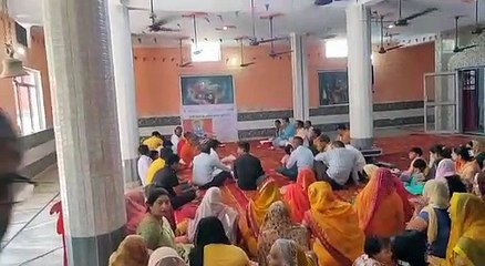 हनुमान जन्मोत्सव में हुए धार्मिक कार्यक्रम