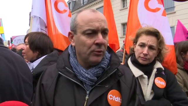 Grève du 6 avril : Manifester fait aussi partie du processus démocratique , juge Laurent Berger