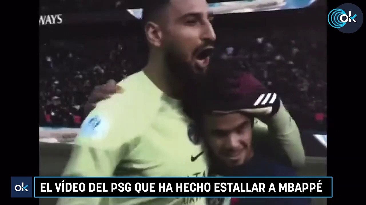 El vídeo del PSG que ha hecho estallar a Mbappé