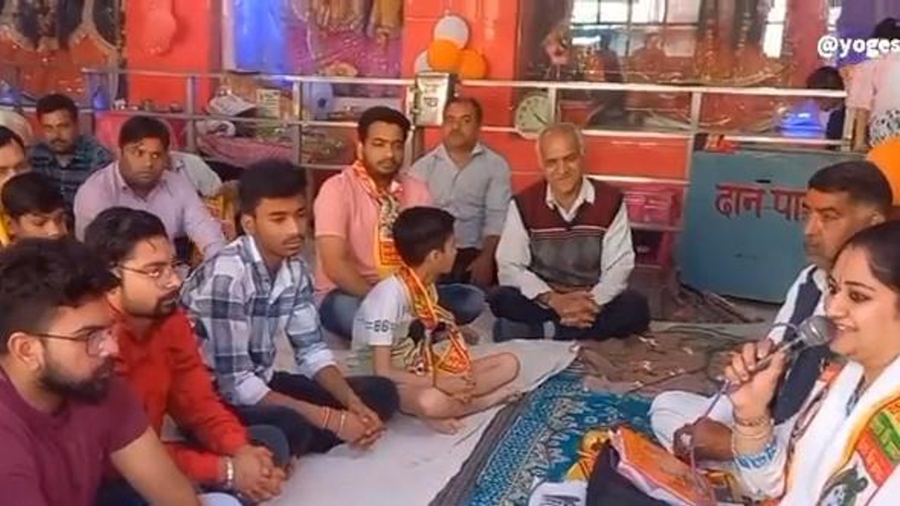 सहारनपुर: हनुमान जन्मोत्सव पर भव्य आयोजन, 31 किलो के लड्डू का लगाया भोग