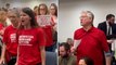 Teacher disrupts hearing as Republicans vote to allow educators to carry guns in schools