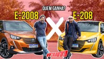 e-208 x e-2008: qual o melhor elétrico da Peugeot?