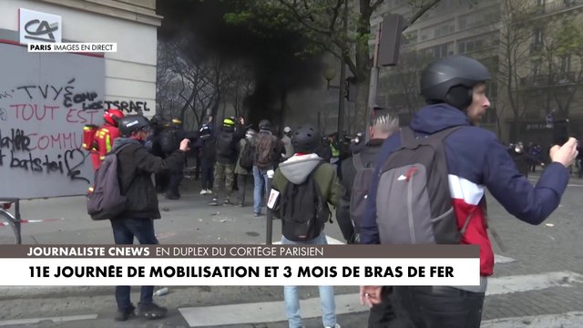 Des tirs de projectiles sont envoyés en direction de certains habitants sur leurs balcons