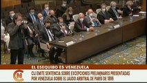 La CIJ no admite las excepciones preliminares argumentadas jurídicamente por Venezuela