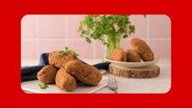 Sobrou peixe? Faça esse croquete de bacalhau