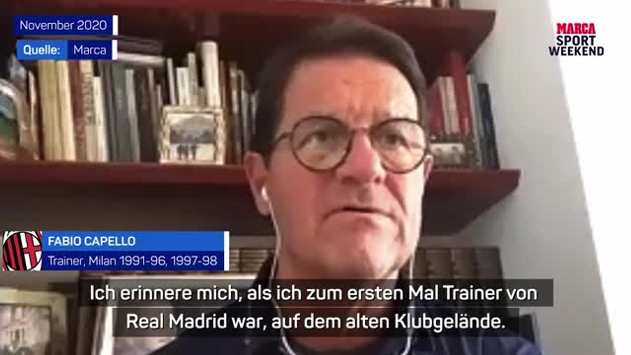Capello: "Berlusconi hatte eine Zukunftsversion"