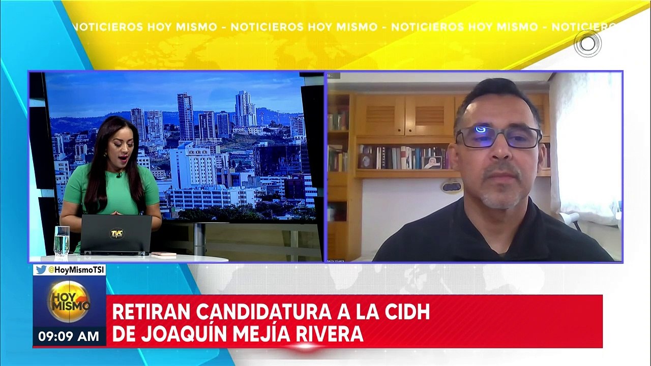Gobiernos no deben ser solidarios con dictadores: Joaquín Mejía tras su retiró de candidatura en la CIDH