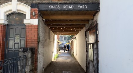 King’s Road Yard: The up-cycled community art hub