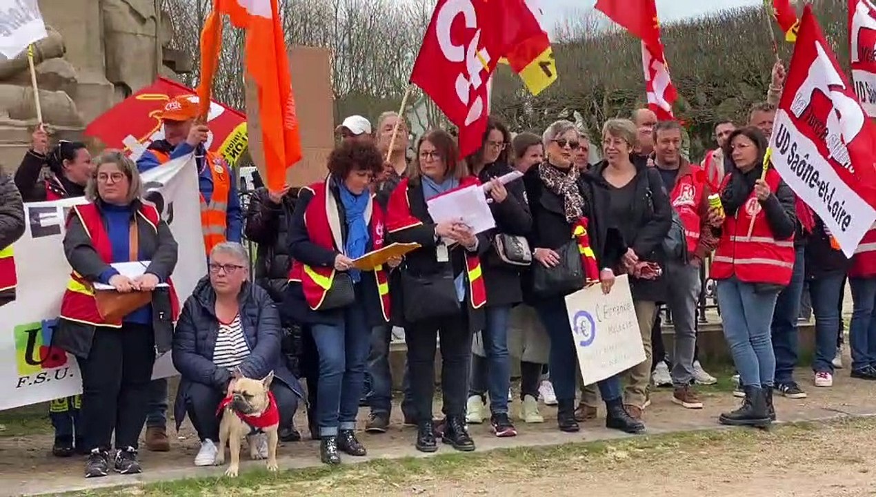 LE CREUSOT (6/4) : Manif contre la réforme des retraites