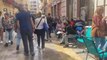 Las sillas plegables 'prohibidas' también salen a procesionar el Jueves Santo en Málaga