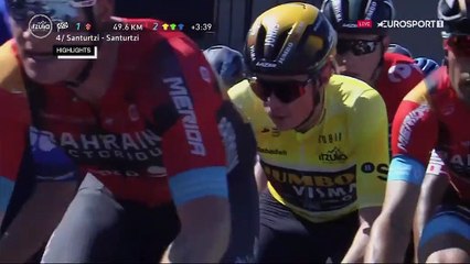 Le peloton n'a pas résisté à l'attaque fatale de Vingegaard : les temps forts de la 4e étape