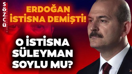 Bakanlara Dokunulmazlık Zırhı! Erdoğan’ın İstisna Dediği Süleyman Soylu Mu?