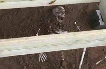 Human remains reported to the police are discovered to be a toy