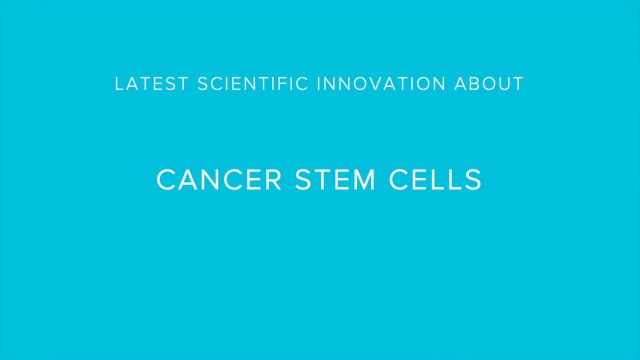 2 Plant Extracts Treating Cancer Stem Cells