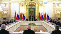 Putin y Lukashenko, cada vez más unidos | Los presidente ruso y bielorruso refuerzan su cooperación