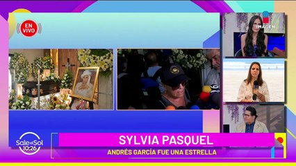 ‘Fue una estrella’ Sylvia Pasquel recuerda a su amigo Andrés García