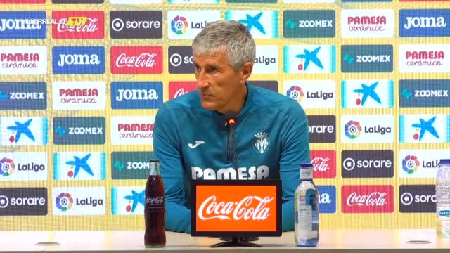 Setién sobre anteriores partidos contra el Real Madrid: Les complicamos bastante. Esperamos poder dar ese nivel