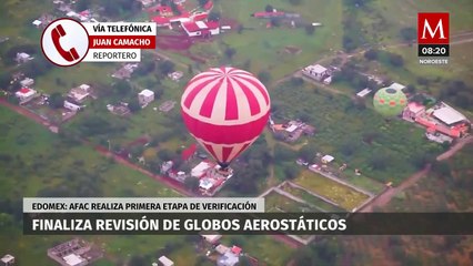 Concluye primera etapa de revisión de globos aerostáticos tras incendio en Teotihuacán