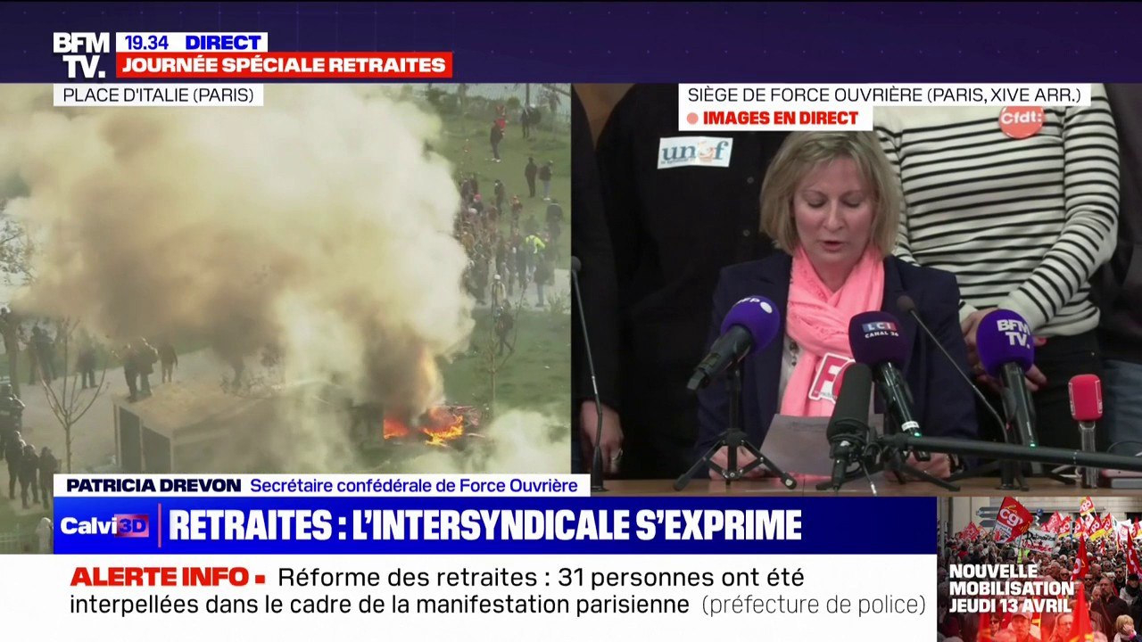 Selon l'intersyndicale, "près de deux millions de travailleurs et travailleuses" ont manifesté pour cette onzième journée de mobilisation