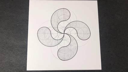 The Lauburu, a simple Geometric Pattern ✤