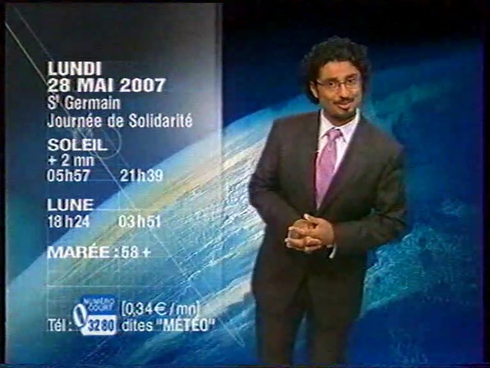 TF1 - 27 Mai 2007 - Météo (Sébastien Folin), teaser, "Trafic Info", pubs