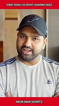 Virat Kohli VS Rohit Sharma fans CONTROVERSY | Virat Kohli Rohit Sharma RCB VS MI IPL Facts #shorts