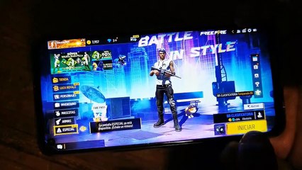 Huawei P40 lite _ Jugando FF con cuenta facebook
