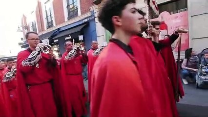 Procesión del Santísimo Cristo de la Preciosísima Sangre y María Santísima de la Caridad en Valladolid