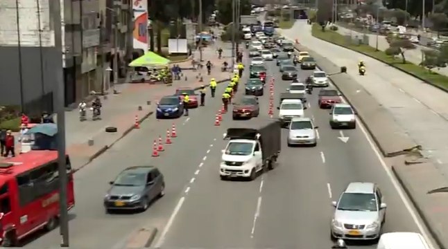 Las vías en las que se reportan fuertes trancones por movilización de viajeros en Semana Santa