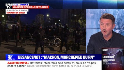 Olivier Besancenot: "Avoir la peau de ce projet, ce sera un acte fondateur pour toute la gauche"