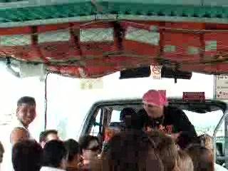 Miami bateau sur la mer