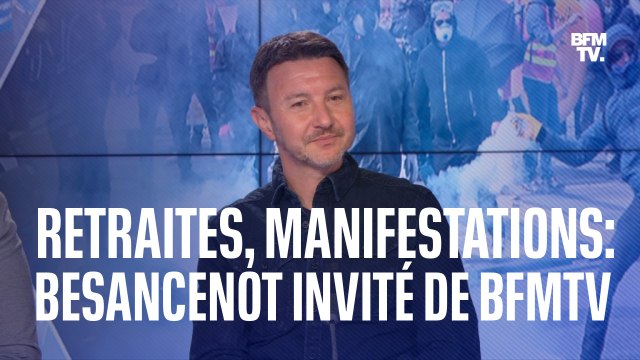 Mobilisation contre la réforme des retraites: Olivier Besancenot est l'invité de BFMTV