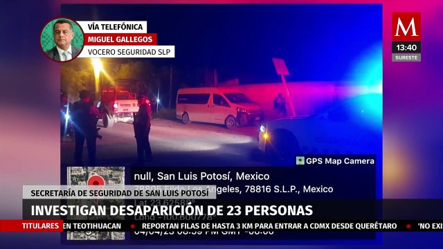 No hay un número determinado sobre los guanajuatenses desaparecidos: Vocero de Seguridad SLP