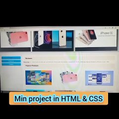 Html and Css js used in website