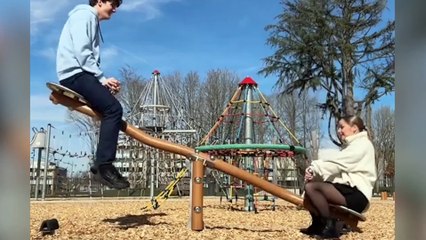 Funny People Fall Reaction with Fun and Laugh